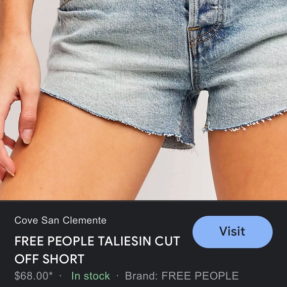 Free People ⚡️ Taliesin Shorts NWT - Picture 5 of 15
